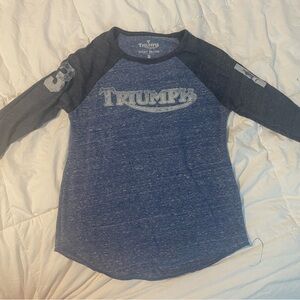Lucky Brand/Triumph Vintage Look 3/4 Sleeve Super Soft Tee